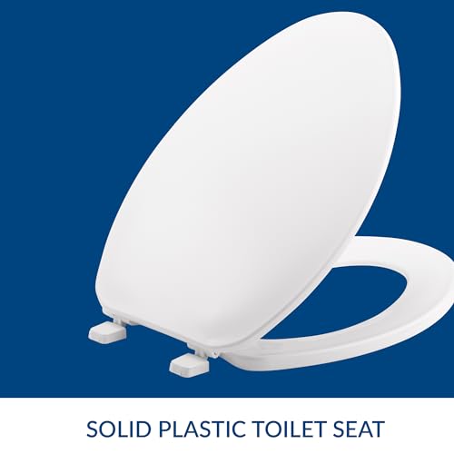 Bemis Elongated / American,Elongated / White Toilet Seats