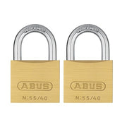 ABUS Keyed Alike, 2 Pack / Gold / 1 Keyed Padlocks