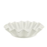 Whittier 7.75"/8 Oz Ruffle Round Bowl by 10 Strawberry Street – 7.75" x 1.5", 8.0 ounces, Porcelain, White, Model WTR-8RFLBWL4