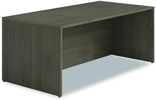 Alera AE1NNN-TDM3672 Tom 72 in. x 36 in. x 29 in. Seville Series Desk Shell - Walnut