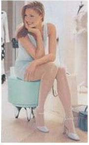 BSN Med/-Beiersdorf /Jobst (a) Jobst Ultrasheer 8-15 Knee-Hi Silky Beige 7-9 Shoe Size