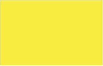 Ready Flow Fluorescent Yellow Poster Board - 3 1/2"L x 5 1/2"H, 100 per Pack