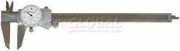Mitutoyo 505-743 Dial Caliper, 0.1" per Rev, 0-8" Range, 0.001" Accuracy