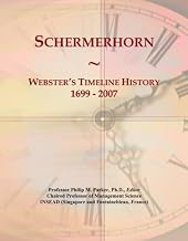 Schermerhorn: Webster's Timeline History, 1699 - 2007