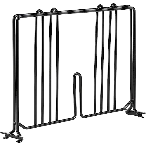 Black Epoxy Divider by Nexel – Steel, Black, Model AD814B