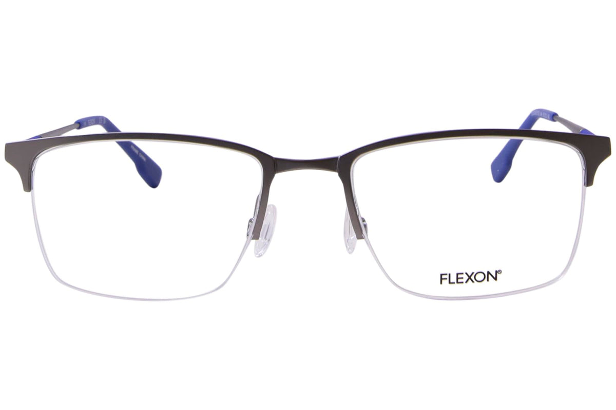 Eyeglasses E 1130 044 Matte Silver by Flexon – Medium, Cellulose, Matte Silver, Model FLEXON E1130 FLE1130