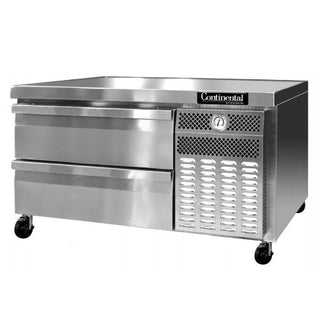 Refrigerated Base Griddle Stand by Continental Refrigerator – Stainless Steel, Stainless-Steel, Model DL48G