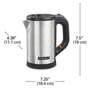 Hamilton Beach HKE050 Water Kettle, 0.5 Liter, 120V - photo 2
