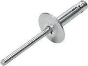 Allstar Performance Lg Hd Rivet 250Pk Silver Flange Type Alum Mandrel