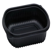 32 oz. Black Base Mealmaster Microwaveable Plastic Container - 250 per case by PACTIV – 32.0 ounces, Polypropylene, Black, Model YCN84632