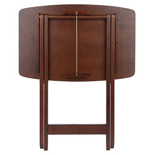 Winsome Walnut / Pack of 1 / Antique End Tables