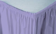Creative Converting Plastic Table Skirt, 14-Feet, Luscious Lavender