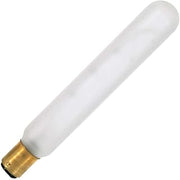 Satco S3249 130V DC Bayonet Base 25-Watt T6.5 Light Bulb, Frosted