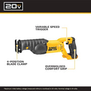 DEWALT Recip Saw Only / Saw / One Size Reciprocating Saws