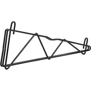 21" Single Arm Shelf Bracket Black Epoxy by Nexel – Steel, Black, Model AB21B