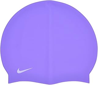 Nike Silicone Solid Training Swim Cap, Hydrangeas