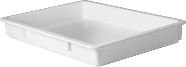 Winco White Rectangular Dough Box Plastic Cover
