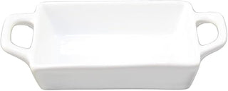 ARG-RBK Signature Mini Rectangle Baker, 3" x 1-7/8", Porcelain White (Pack of 48)