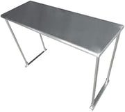 Advance Tabco ETS-12-36 Table Mounted Single Deck Overshelf, 36-1/4"W x 12"D x 14"H