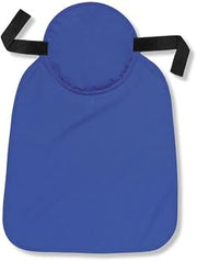 Ergodyne Chill-Its 6717 Evaporative Polymer Cooling Hard Hat Neck Shade, Solid Blue