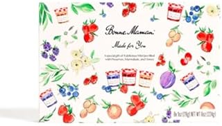 Bonne Maman "Made for You" Gift Set, 7 Mini Fruit Spreads and 1 Mini Honey