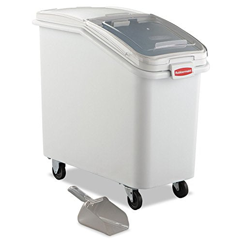 Rubbermaid Commercial Products 500 Cup / White, Clear / Bin Kitchen Trash Cans