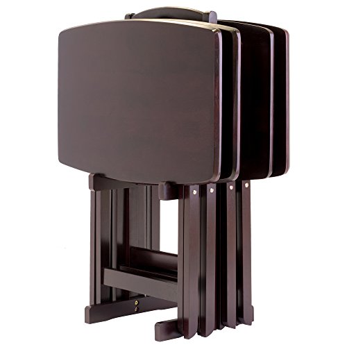 Winsome Espresso / 23.6"W x 15.75"D x 25.5"H / Transitional Folding Tables