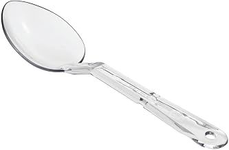Hubert Solid Clear Polycarbonate Serving Spoon - 11"L