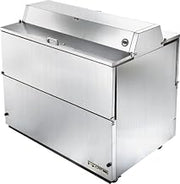 True All S/S Dual-Sided Forced Air Mobile 20.9 Cu Ft Milk Cooler