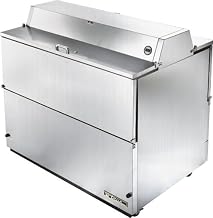 True All S/S Dual-Sided Forced Air Mobile 20.9 Cu Ft Milk Cooler