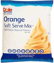Dole Orange Soft Serve Mix, 4.4 Pound -- 4 per case.