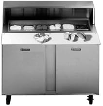 Traulsen UPT3212-R Right Hinged 12 Pan Compact Refrigerated Prep Table