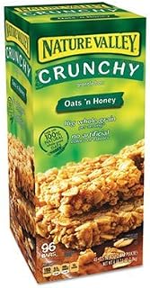 Nature Valley Granola Bars, Oats & Honey, 1.5 oz Bar, 49/Carton