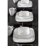 Corelle Cascading Lines / 16-Piece / 1 Dinnerware Sets