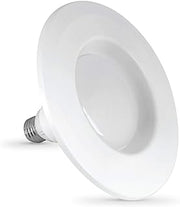 Feit Electric 4 inch InstaTRIM Adjustable Neck Recessed LED Downlight - 2700K Soft White - Dimmable - Pre-Mounted Trim - 45W Equivalent - 45 Year Life - 540 Lumen - High CRI | 2-Pack