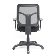Eurotech Black / Upgraded Seat with Authentic TEMPUR-Material / 26 inches (W) x 19.3 inches (D) x 35 inches ( Home Office Desk Chairs