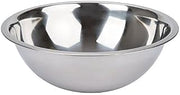 Royal Industries Mixing Bowl, Stainless Steel, 4 qt, 10 1/4" Diam x 3 3/4" Depth, Commercial Grade