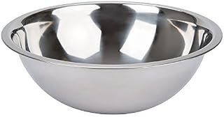 Royal Industries Mixing Bowl, Stainless Steel, 4 qt, 10 1/4" Diam x 3 3/4" Depth, Commercial Grade