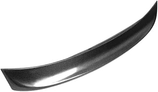 Compatible for BMW E46 Real Carbon Fibe Rear Trunk Lid Car Spoiler Wings CSL Style Ducktail Tuning Accessories(Two-Door Model)