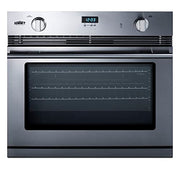 Summit Appliance Stainless Steel / 3 cubic feet / 3.0 cubic_feet Single Wall Ovens
