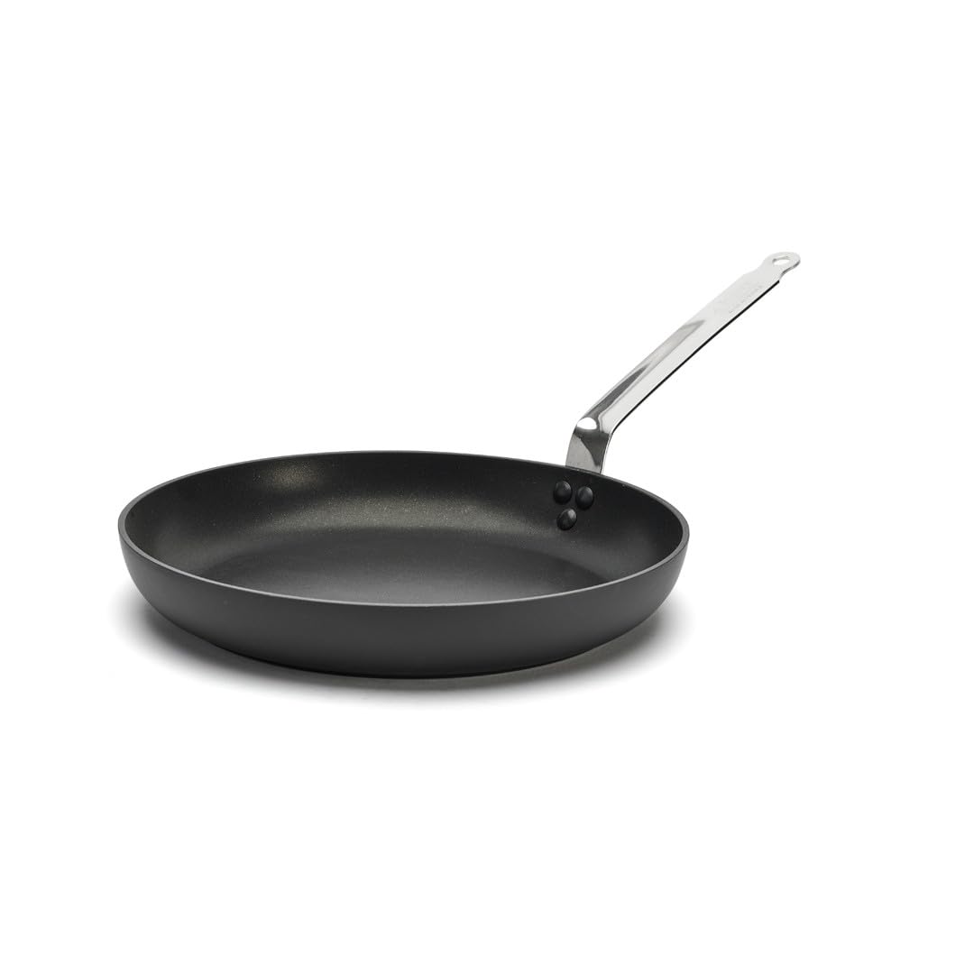 Choc Intense Frying Pan by de Buyer – 32, 1 liters, Aluminum, Mattschwarz, Model 8760