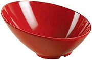 Yanco Mexico Collection RED Speckled Melamine Sheer Bowl 16 Oz 8" BOX of 48
