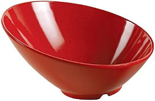 Yanco Mexico Collection RED Speckled Melamine Sheer Bowl 16 Oz 8" BOX of 48