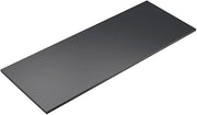 Midnight Bamboo Collection – Notched Shelf – 48W x 12D x 0.5H, Rectangle