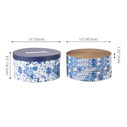 THE LICKER STORE Blue/White / 12" / Modern Scratching Pads