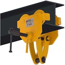 OZ Lifting OZ5BTC Beam Trolley with Clamp 5 Ton Cap.