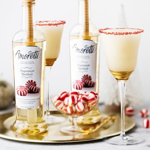 Amoretti Peppermint / 25.4 Fl Oz (Pack of 1) / 1 Syrups