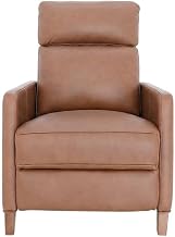Starlight Canyon Home Hardwood Power Recliner with Power Headrest, Lumbar, Zero Gravity Wall Hugger Reclining Chair for Living Room, Dobbs Saddle