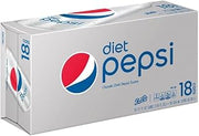 Pepsi Diet Cola, 216 Ounce, 18 Pack