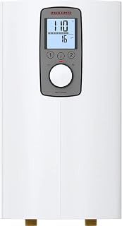 Stiebel Eltron DHX 12-2 Plus POU Electric Tankless Water Heater 12kW 240V | Made in Germany; Advanced Flow Control; 50A breaker, 50A draw; Provides continuous hot water for point-of-use applications